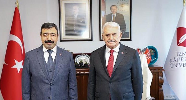 İzmir Milletvekili Binali Yıldırım İKÇÜ-MUİS Türkoloji Araştırmaları Enstitüsü’nü açtı