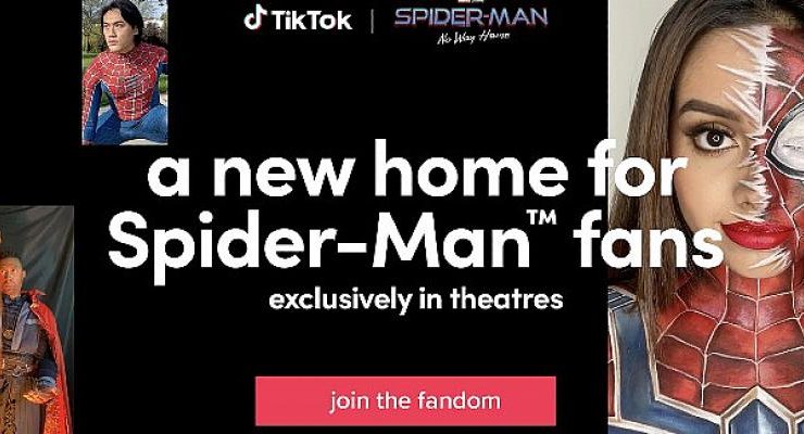Örümcek-Adam™ coşkusu TikTok’ta