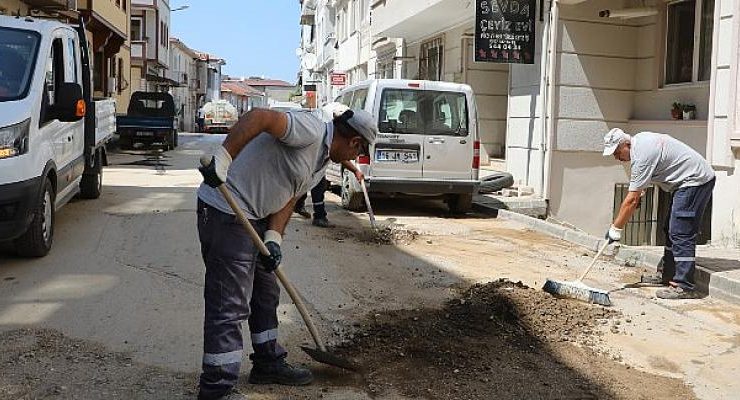 Mudanya’da Sel Sonrası Onarım ve Temizlik Çalışması Devam Ediyor
