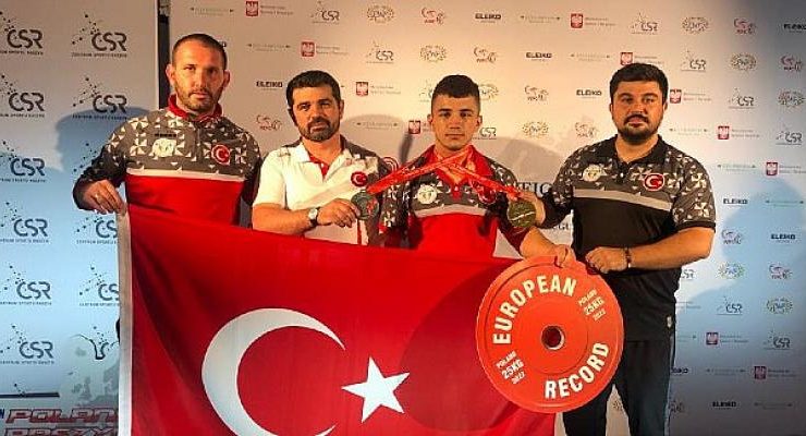 Nevşehir Belediyesi Gençlik ve Spor Kulübü Sporcusu Yaşar Karaca Halterde Avrupa Rekoru Kırarak Avrupa Şampiyonu Oldu