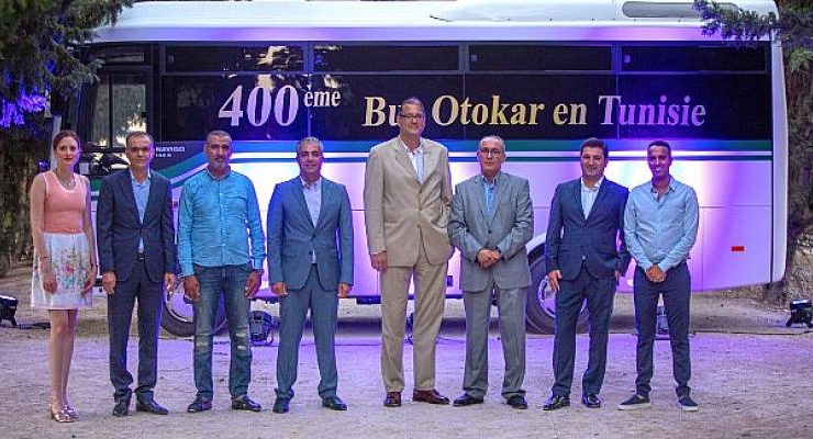 Otokar, Tunus’a 400’üncü aracını törenle teslim etti