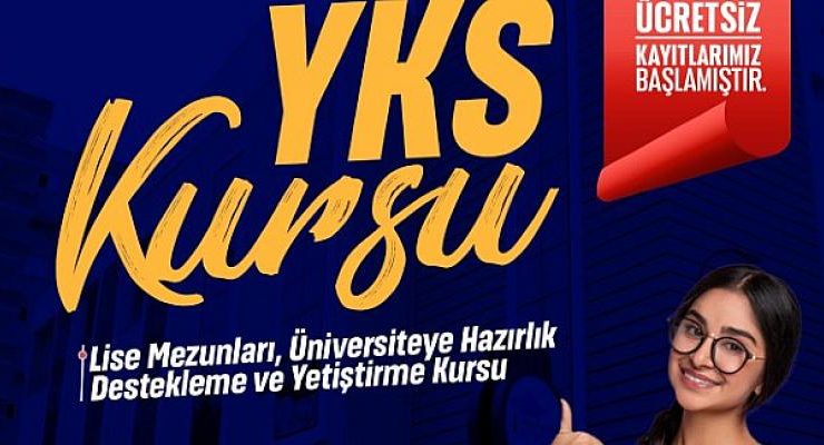 Yenişehir Belediyesi YKS kursu kayıtları başladı