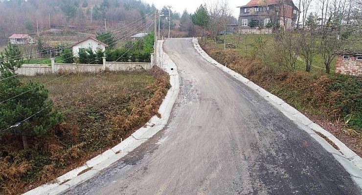 Servetiye Camii Köyü – Kirazpınar ile Yuvacık Hacıhaliller köy yolu asfaltlandı